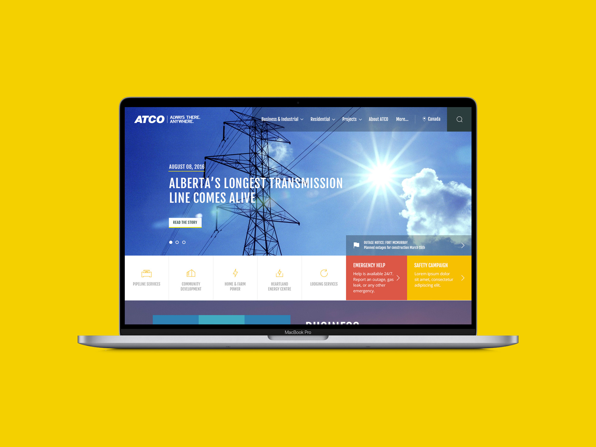Ian Harding Design Portfolio - ATCO