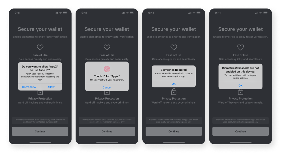appx-biometrics AppX - Biometrics screen samples