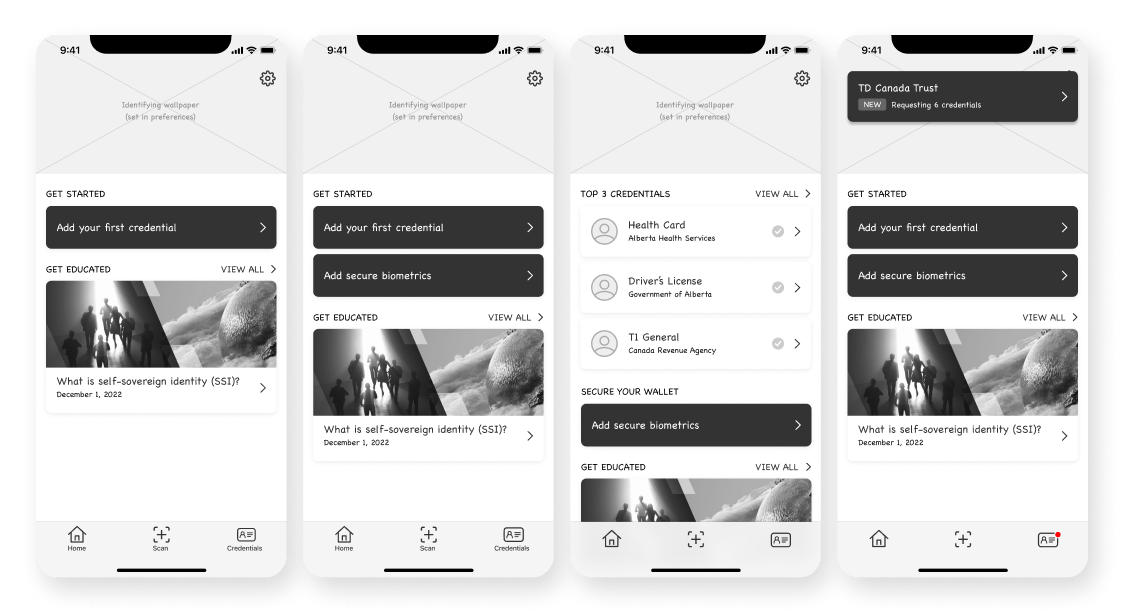 appx-early-wireframes-a AppX - Early wireframe explorations